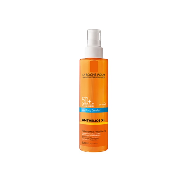 Anthelios XL Huile nutritive invisible SPF 50+ La Roche-Posay - spray de 200 ml