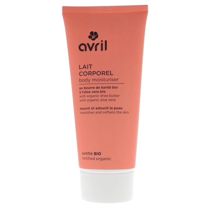 Lait corporel bio Avril - tube de 200 ml