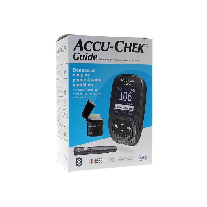 Lecteur de glycémie Accu-Chek Guide