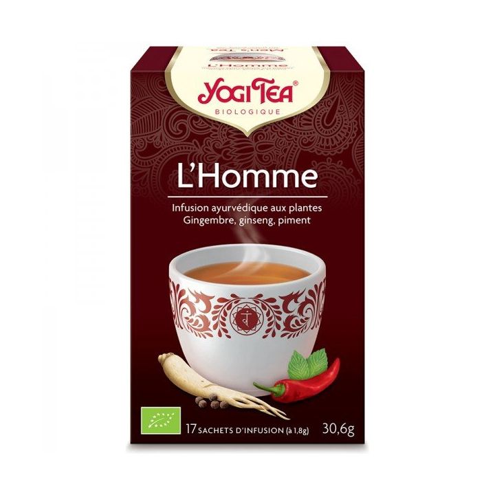 L'homme BIO Yogi Tea - 17 infusettes