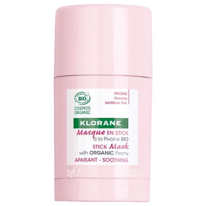 Masque en stick à la pivoine bio Klorane - stick de 25 g