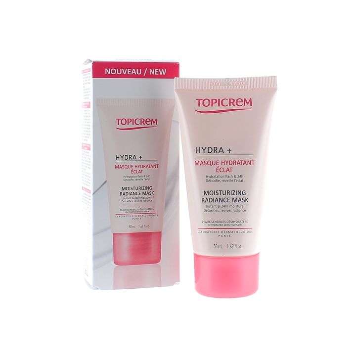 HYDRA+ Masque hydratant éclat Topicrem - tube de 50 ml