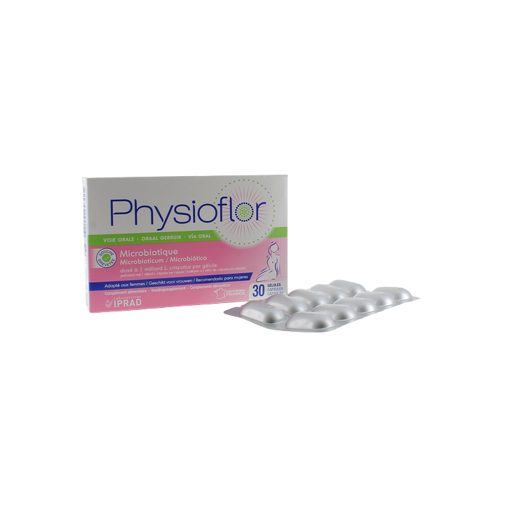 Microbiotique Physioflor Iprad - boîte de 30 gélules
