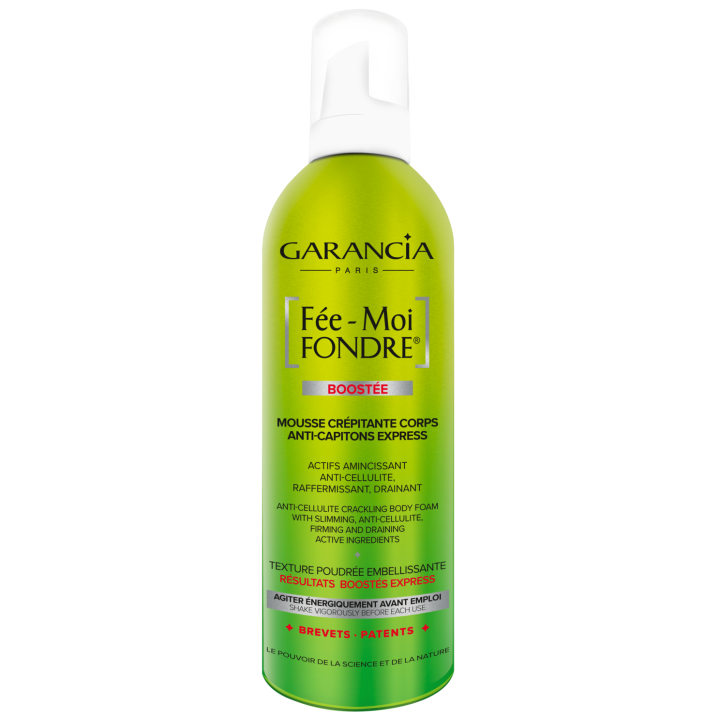 Mousse crépitante corps anti-capitons express fée-moi fondre Garancia - flacon de 400 ml
