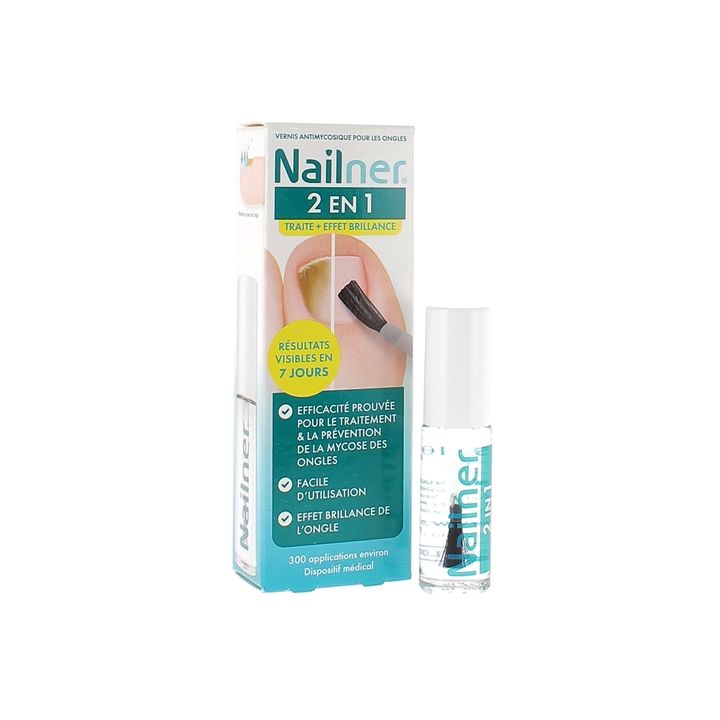 Nailner mycose des ongles 2 en 1 Novodex - flacon de 5 ml