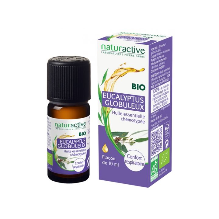 Huile essentielle d'Eucalyptus globuleux bio Naturactive - flacon de 10 ml