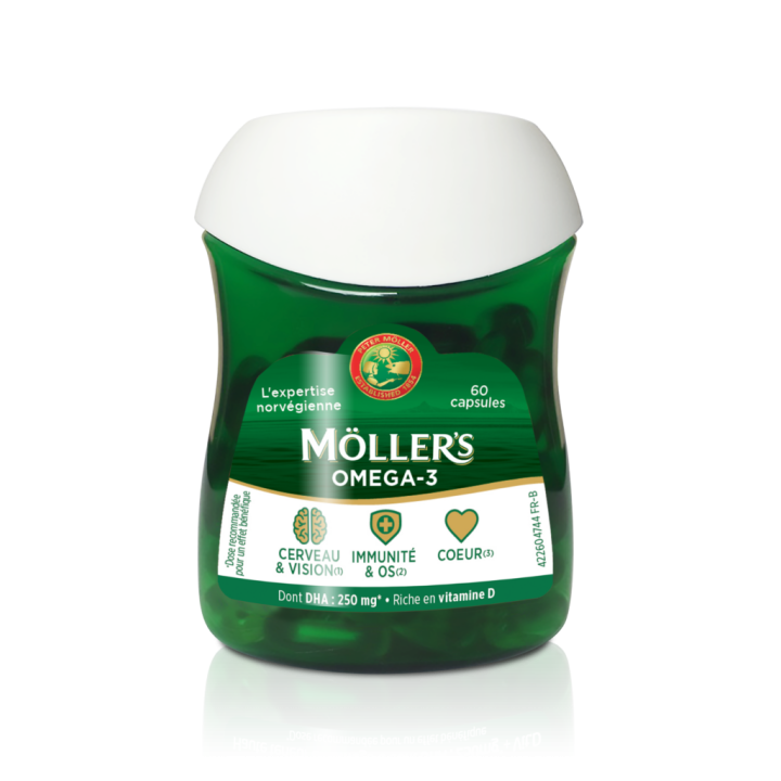 Omega-3 Möller's - boite de 60 capsules