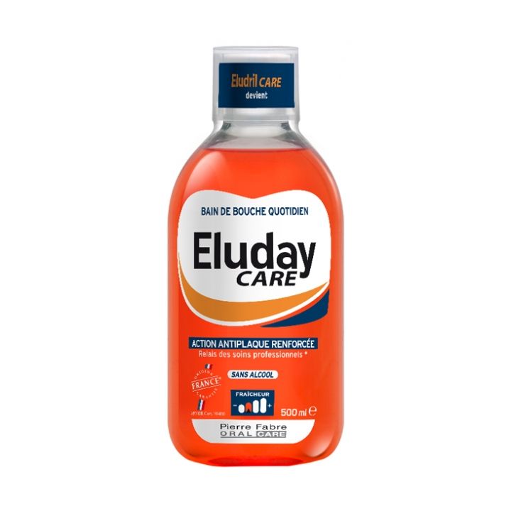 Eluday care bain de bouche Pierre Fabre - flacon de 500ml