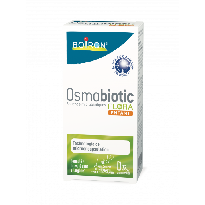 Osmobiotic Flora Enfant Boiron - 12 sticks orodispersibles