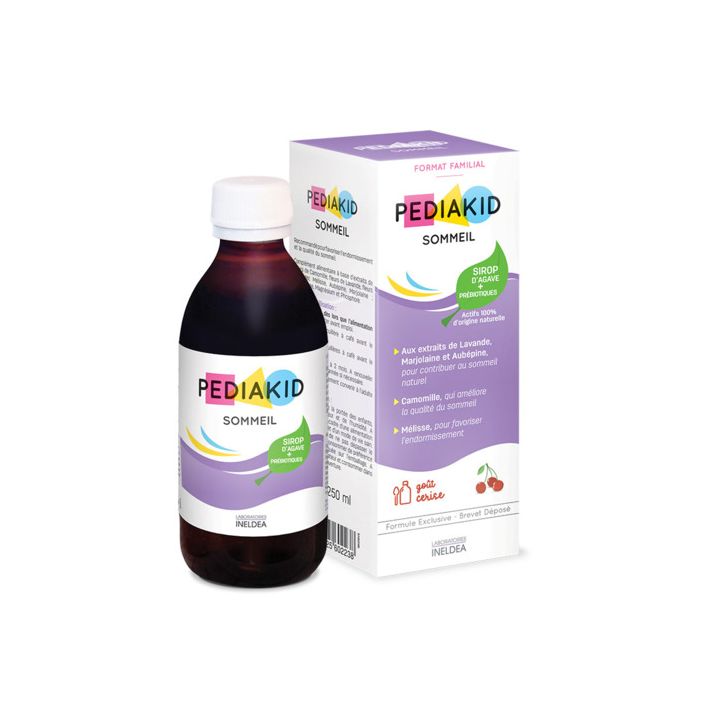 Pediakid sommeil goût cerise - flacon de 250ml