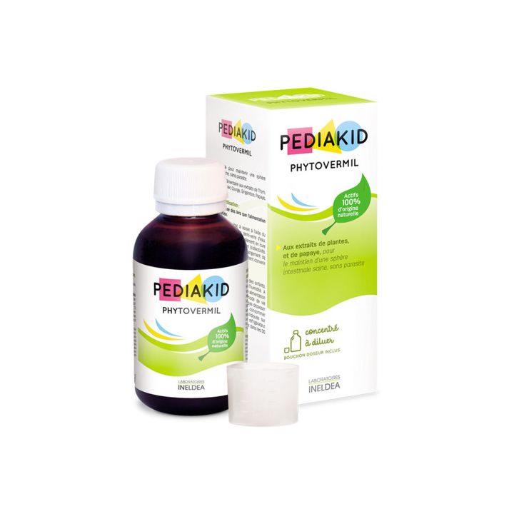 Phytovermil concentré à diluer Pediakid - flacon de 125 ml avec bouchon doseur
