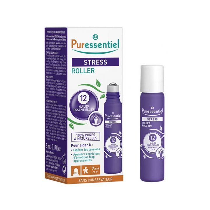 Roll-on stress Puressentiel - roll-on de 5 ml