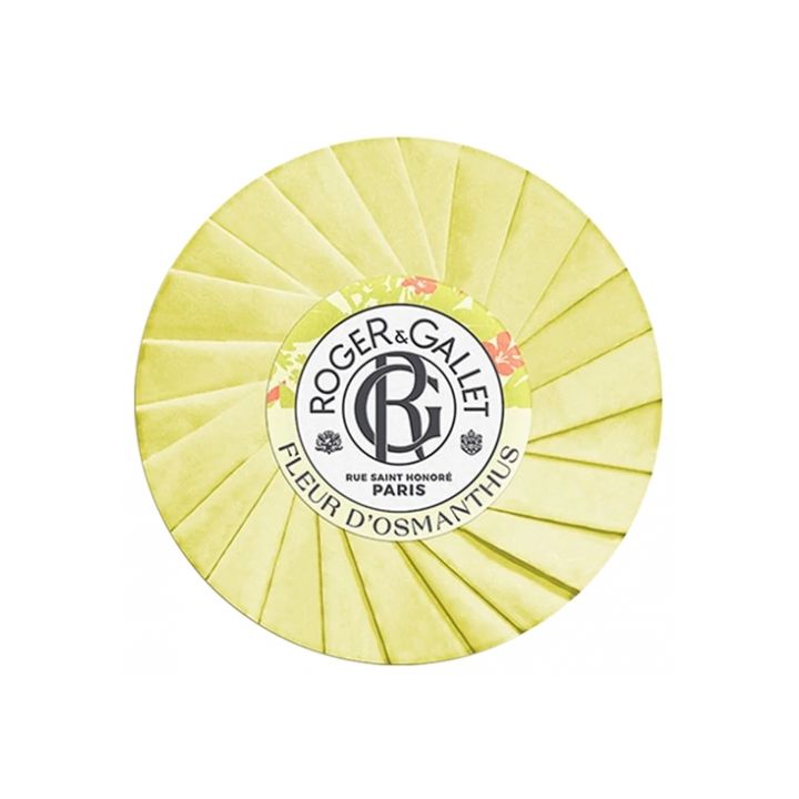 Savon parfumé Fleur d'Osmanthus Roger & Gallet - pain de 100 g