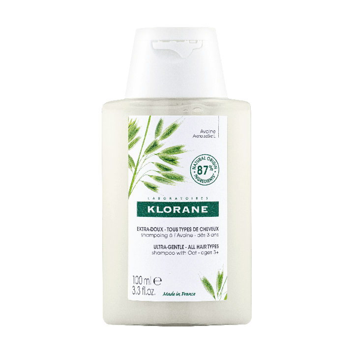 Shampooing au lait d'avoine extra-doux protecteur Klorane - flacon de 100 ml