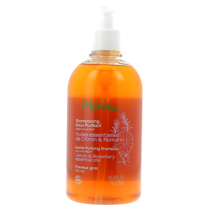 Shampooing doux purifiant BIO Melvita - flacon 500 ml
