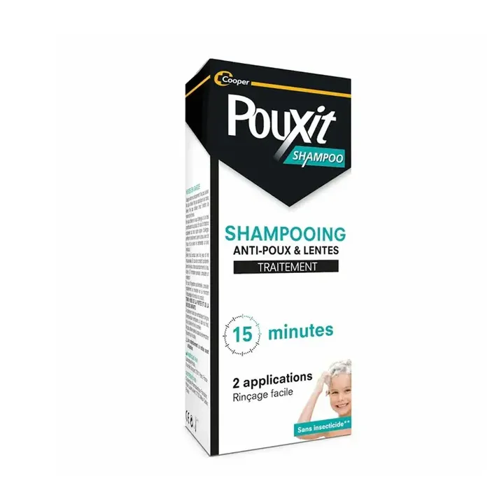 Shampooing traitant anti-poux & lentes Pouxit - flacon de 200 ml