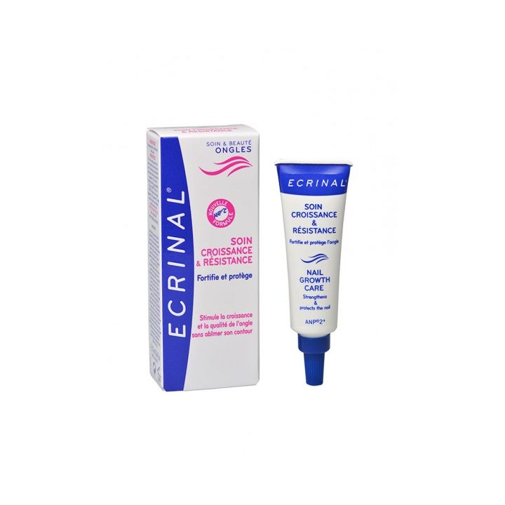 Soin croissance & résistance ongles Ecrinal - tube de 10 ml