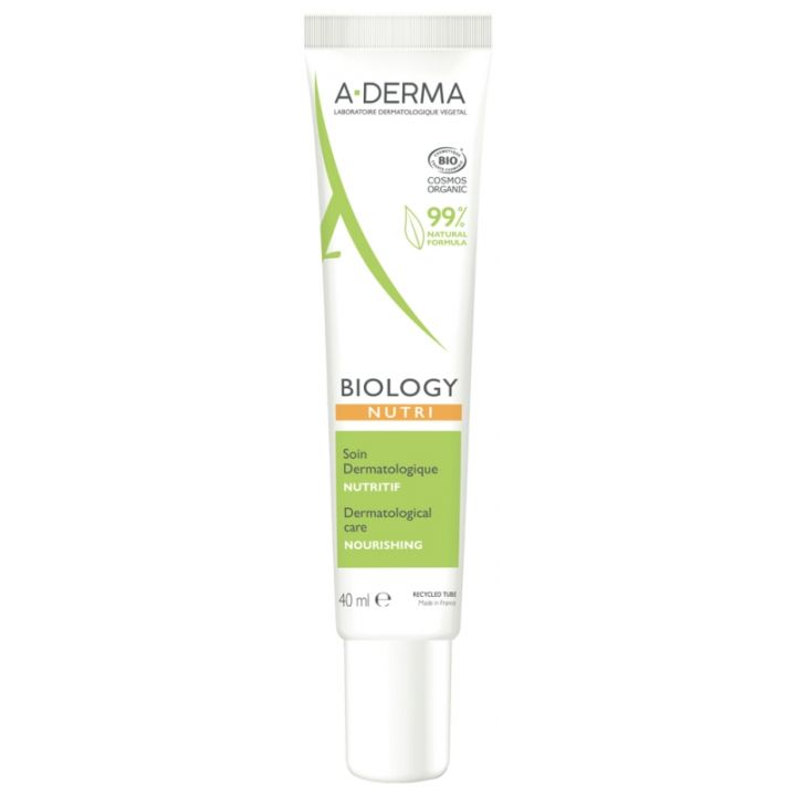 Biology Soin dermatologique nutri-nourrissant A-Derma - tube de 40ml