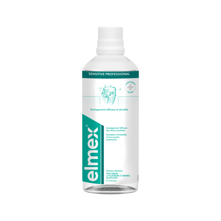 Solution dentaire Elmex Sensitive Professional - flacon de 400 ml
