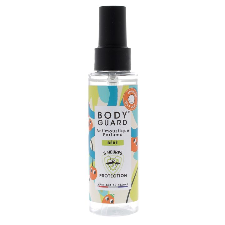 Spray anti-moustiques parfumé spécial bébé Bodyguard - spray de 100ml