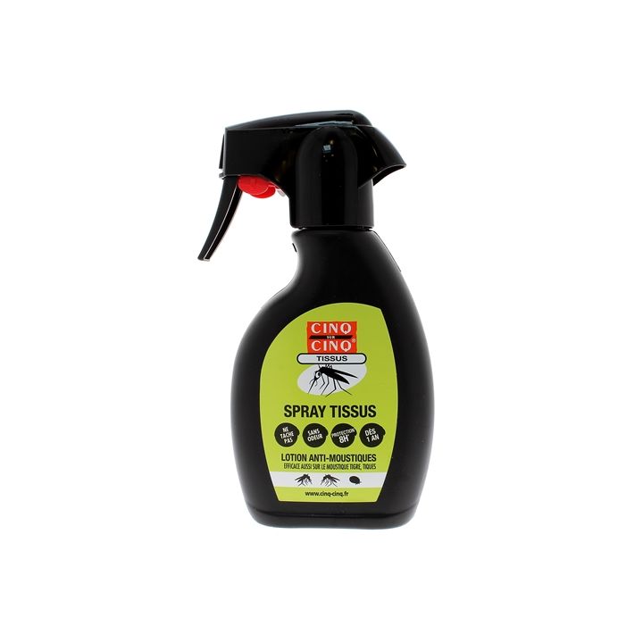 Spray anti-moustiques tissus Cinq sur Cinq - spray de 250 ml