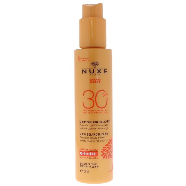 Spray solaire délicieux SPF30 Nuxe - spray de 150 ml