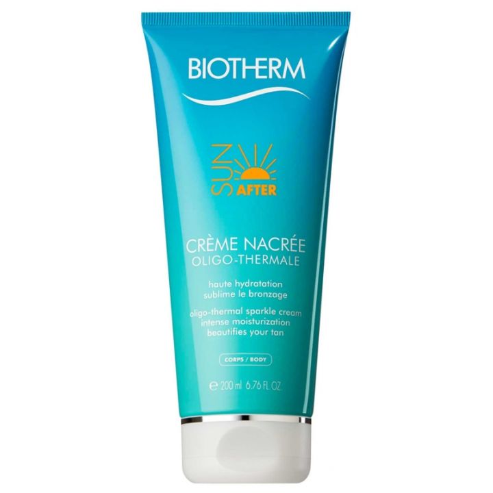 Sun After Crème nacrée oligo-thermale Biotherm - tube de 200 ml