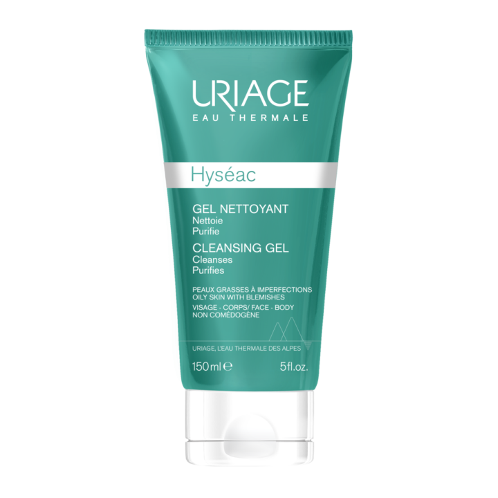 Hyseac gel nettoyant Uriage - tube de 150 ml
