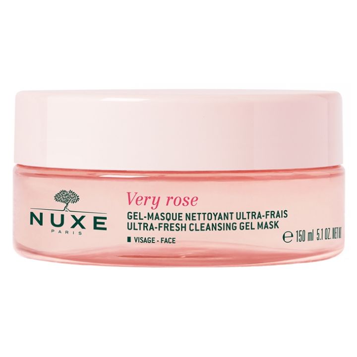 Very Rose Gel-masque nettoyant ultra-frais Nuxe - pot de 150ml
