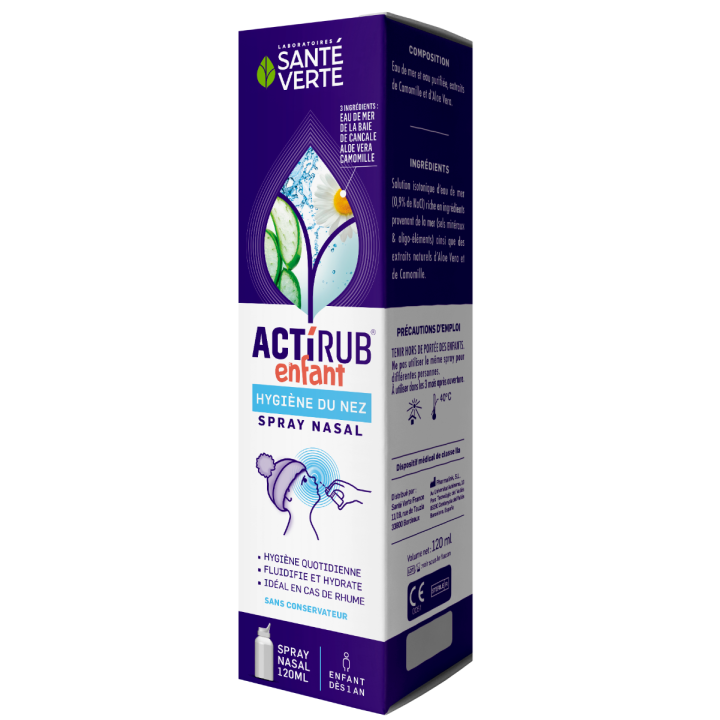 Actirub Enfant Spray Nasal Santé Verte - spray de 120ml