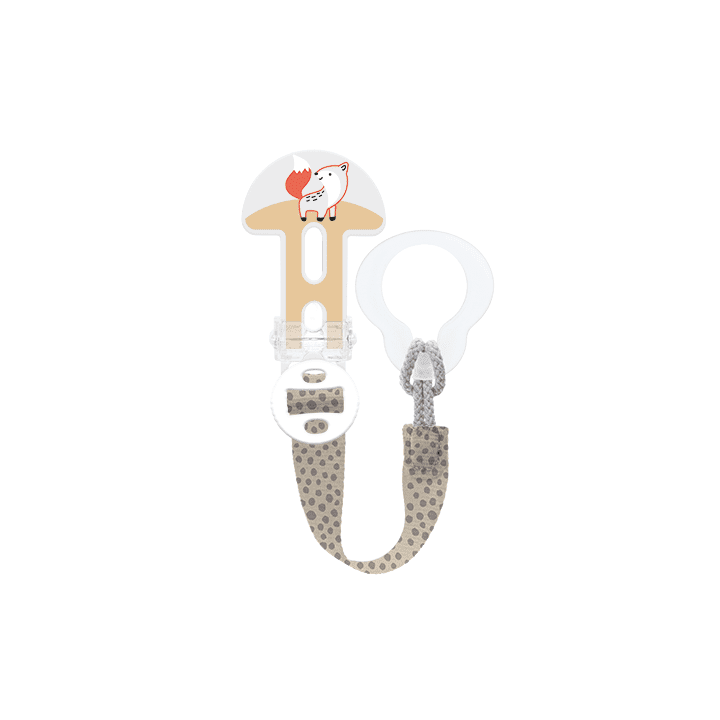 Attache sucette décor Mam - 1 attache sucette