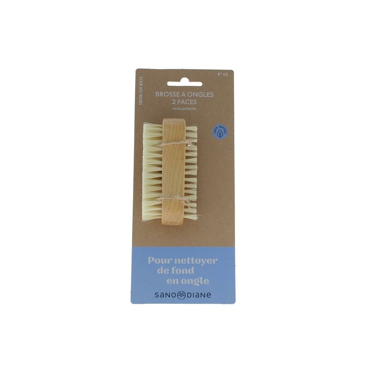 Brosse à ongles 2 faces Sanodiane - 1 brosse