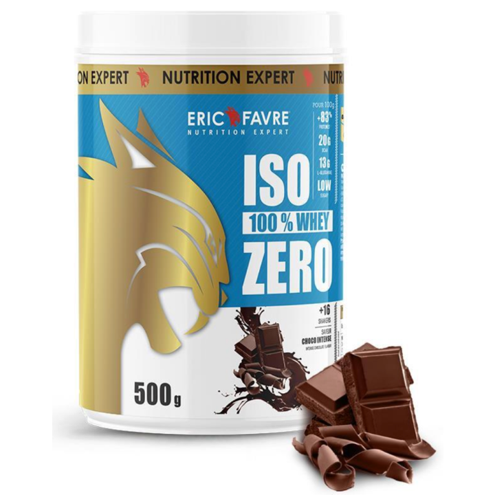 Iso zero 100% whey choco intense Eric Favre - pot de 500g