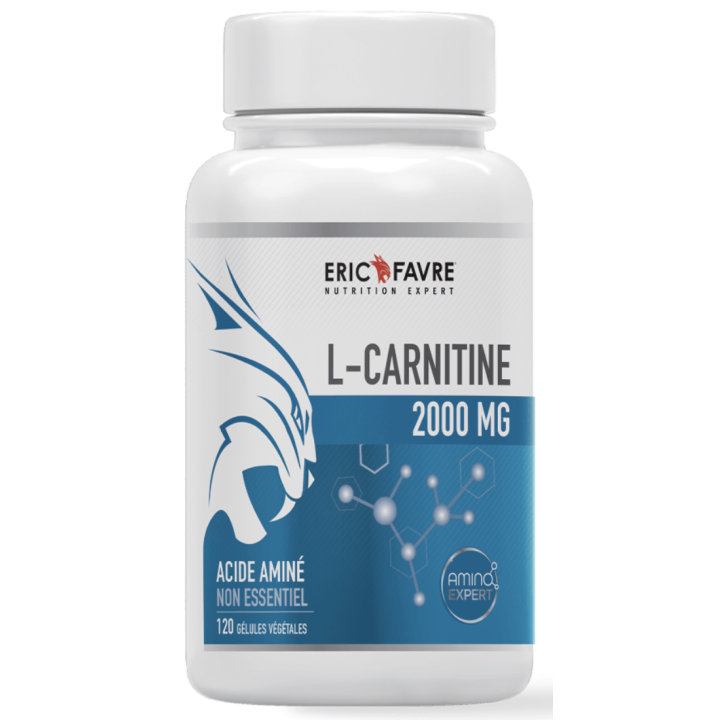 L-carnitine 2000mg Eric Favre - pot de 120 gélules