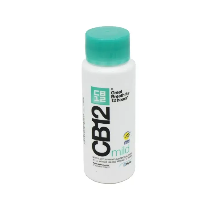 CB12 Mild bain de bouche menthe légère - flacon de 250 ml