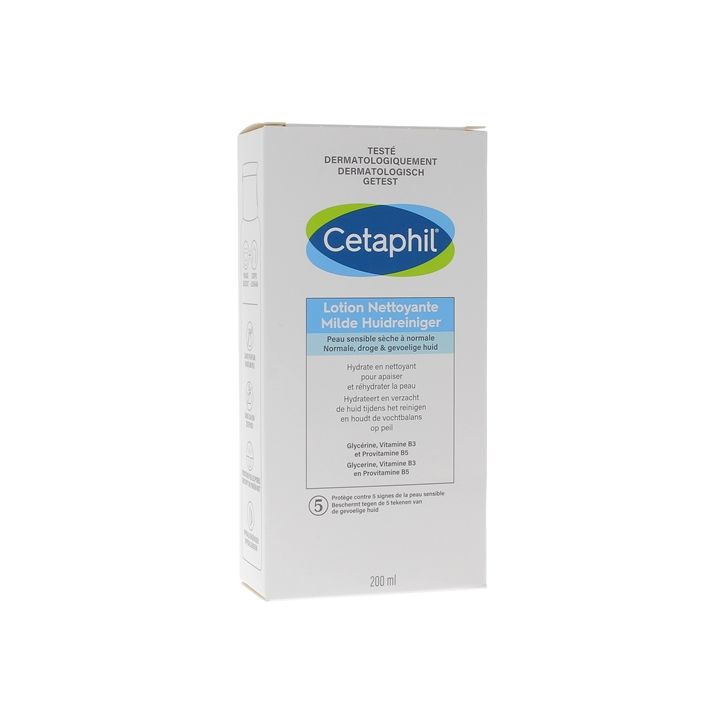 Lotion nettoyante Cetaphil - flacon de 200 ml