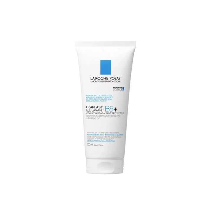 Ciacaplast gel lavant assainissant apaisant protecteur B5+ La Roche-Posay - tube de 100ml