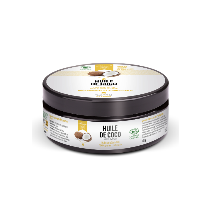 Huile de coco nourrissante et adoucissante Dayang - Pot de 100g