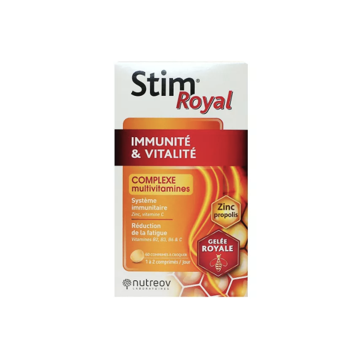 Stim royal immunité et vitalité Nutreov - boite de 60 comprimés
