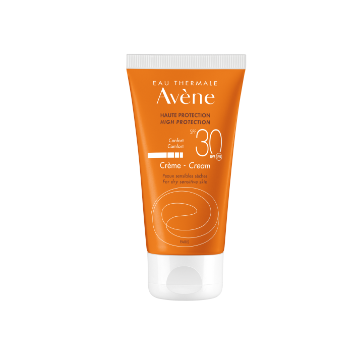 Crème solaire pour peaux sensibles haute protection spf 30 Avène - tube de 50 ml