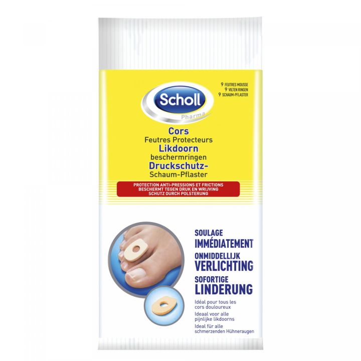 Feutres protecteurs Cors Scholl - sachet de 9 feutres