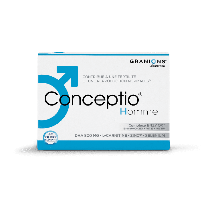 Conceptio homme Granions - boite de 90 capsules et 30 sachets