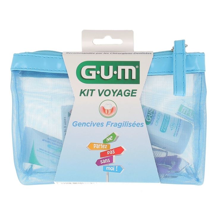 Kit de voyage gencives fragilisées Gum - 1 kit voyage