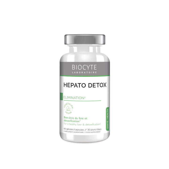 Hepato Detox Biocyte - 60 gélules micro-encapsulés