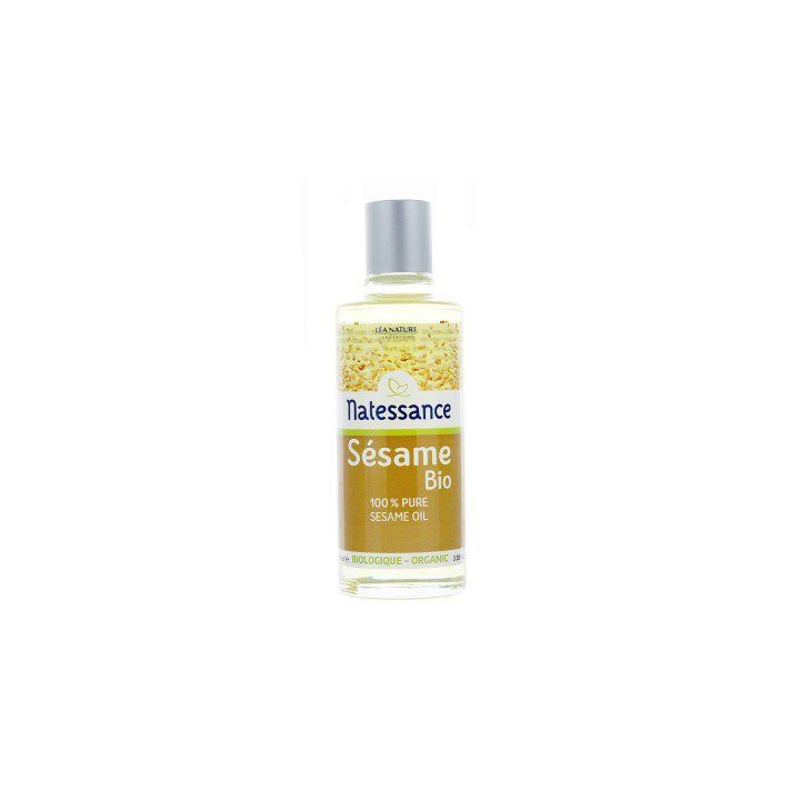 Huile de sésame Bio Natessance - flacon de 100 ml