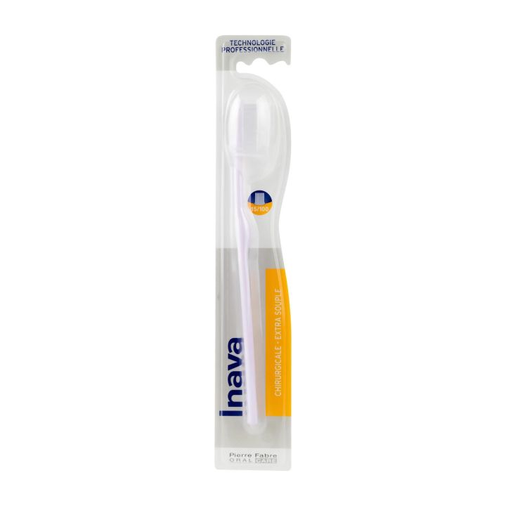 Brosse à dents chirurgicale 15/100 Inava - 1 brosse à dents