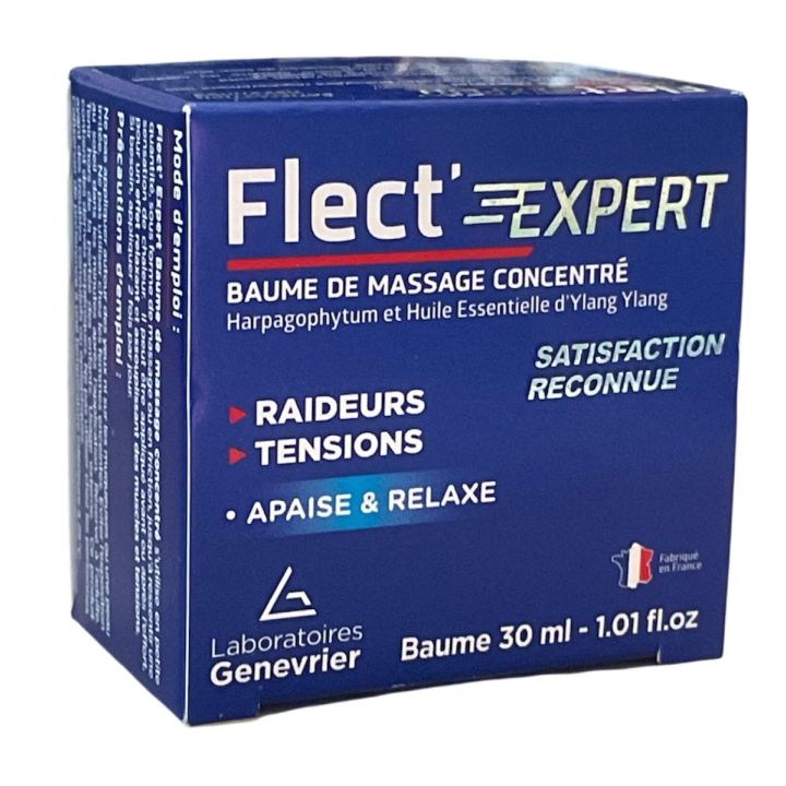 Flect'expert baume de massage concentré Genevrier - baume de 30ml