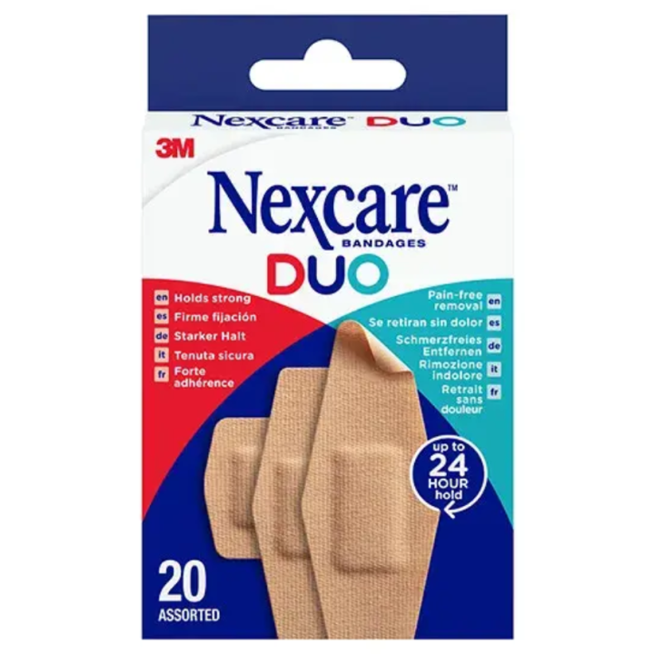 Pansements DUO Nexcare - boite de 20 pansements