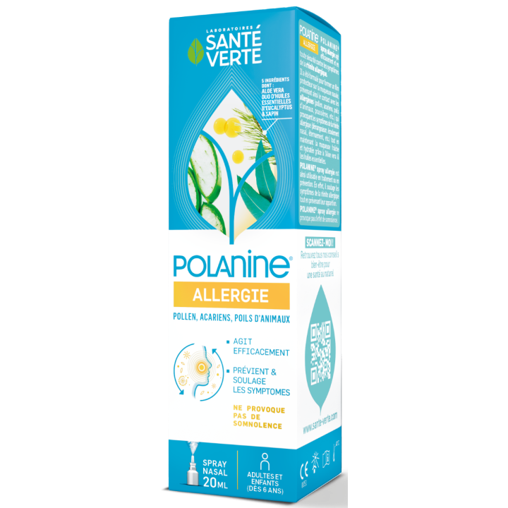 Polanine Spray nasal allergie Santé Verte - spray de 20ml