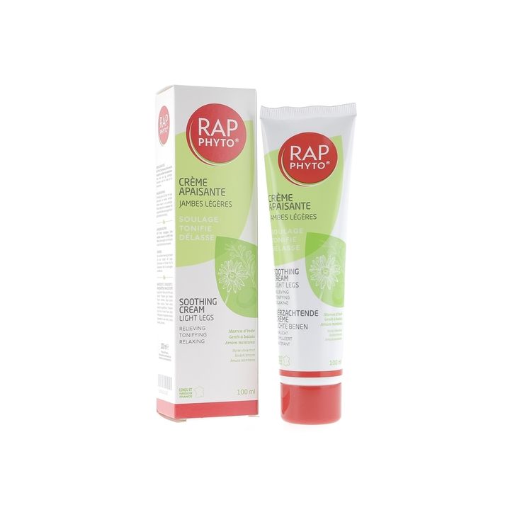 Crème apaisante jambes légères Rap phyto - tube de 100 ml